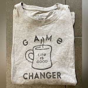 long sleeve Life is Good Crusher Tee